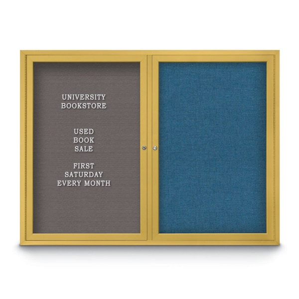 Corkboard, Surf/Black, 42" x 32"